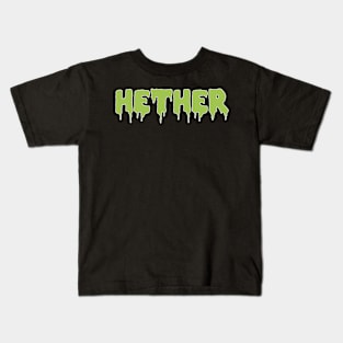 Hether - Green Kids T-Shirt